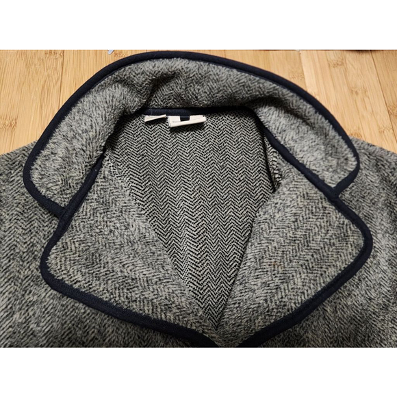 Vintage Woolrich Coat Gray Fleece Belted Coat Made In USA Women's Medium Outdoor - Picture 10 of 10